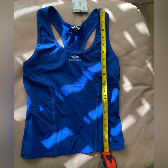 Balenciaga athletic set - leggings and top- size small- electric blue - … - Picture 4 of 13